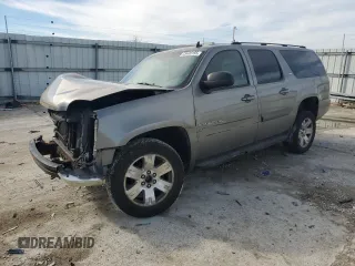 2007 GMC Yukon XL SLT with VIN 1GKFK16397R308502, listed as a Copart auction lot 43449155 with 0 mi miles and Salvage Title. Bid and sale history available at carsss.com. Image 1.
