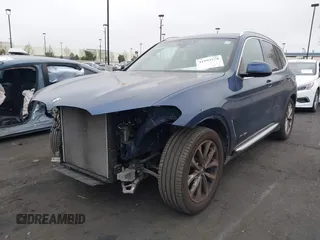 2018 BMW X3 xDrive30i with VIN 5UXTR9C51JLC76364, listed as a IAAI auction lot 41993578 with 54,715 mi miles and . Bid and sale history available at DreamBid. Image 2.