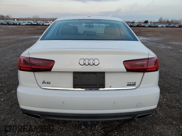 2016 Audi S6 Prestige with VIN WAUHFAFC9GN087867, listed as a Copart auction lot 88780915 with 60,895 mi miles and Salvage Title. Bid and sale history available at carsss.com. Image 6.
