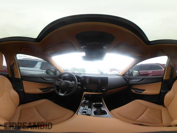 2025 Lexus NX 350 Luxury with VIN 2T2HGCEZ0SC068455, listed as a IAAI auction lot 41909661 with 11,533 mi miles and . Bid and sale history available at DreamBid. Image 18.