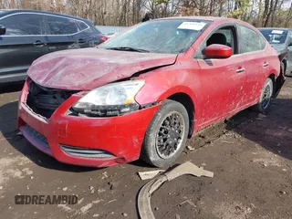 2014 Nissan Sentra SR with VIN 3N1AB7AP0EY329686, listed as a IAAI auction lot 41355239 with 101,258 mi miles and . Bid and sale history available at DreamBid. Image 2.