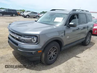 2024 Ford Bronco Sport Big Bend with VIN 3FMCR9B67RRE39777, listed as a IAAI auction lot 42336351 with 30,509 mi miles and . Bid and sale history available at DreamBid. Image 2.