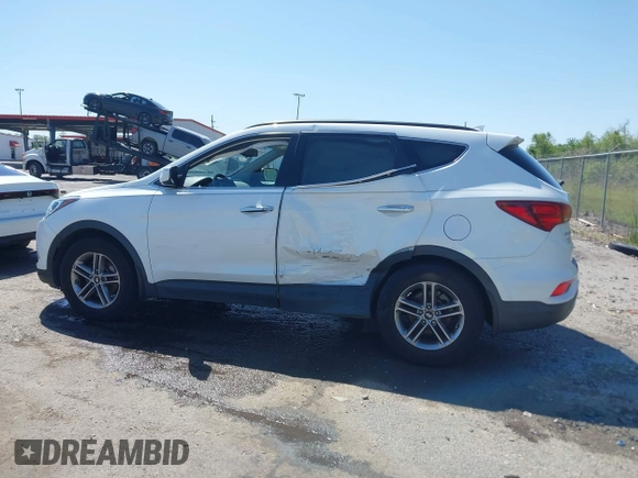 2018 Hyundai Santa Fe Sport 2.4L with VIN 5XYZU3LBXJG522477, listed as a IAAI auction lot 41981849 with 64,964 mi miles. Bid and sale history available at carsss.com. Image 14.