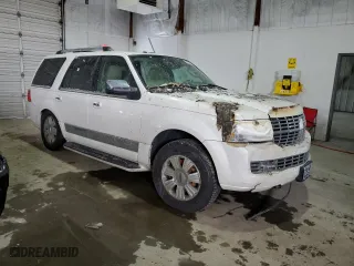 2009 Lincoln Navigator with VIN 5LMFU28549LJ00455, listed as a Copart auction lot 41838355 with 0 mi miles and Salvage Title. Bid and sale history available at carsss.com. Image 4.