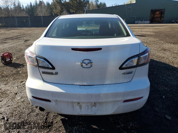 2012 Mazda 3 i Touring with VIN JM1BL1V87C1675234, listed as a Copart auction lot 44818315 with Not Provided miles and Salvage Title. Bid and sale history available at DreamBid. Image 6.