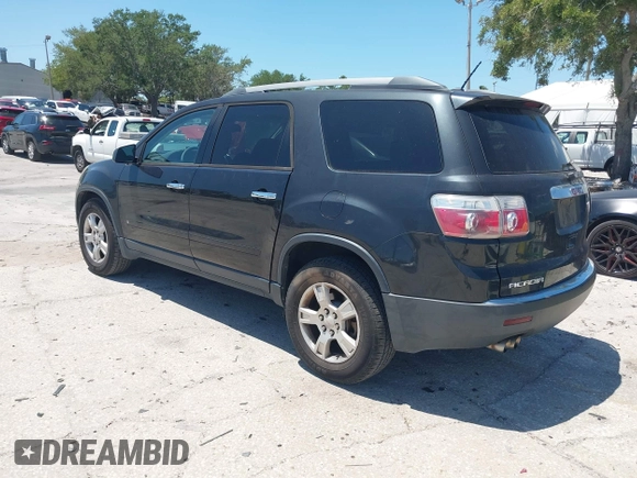 2010 GMC Acadia SL with VIN 1GKLRKED2AJ152923, listed as a IAAI auction lot 42036977 with 108,285 mi miles. Bid and sale history available at carsss.com. Image 3.