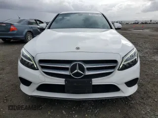 2021 Mercedes-Benz C 300 with VIN W1KWF8DB9MR650682, listed as a Copart auction lot 48050195 with 24,956 mi miles and Salvage title. Bid and sale history available at DreamBid. Image 5.