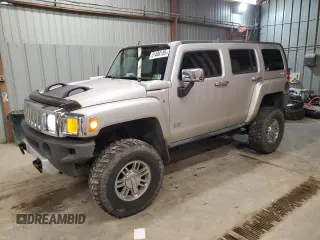2008 Hummer H3 SUV z VIN 5GTEN13E688107404, wystawiony jako Copart lot #51408185 z przebiegiem 159 235 mil mil oraz Szkoda całkowita • Salvage title. Historia ofert i sprzedaży dostępna na DreamBid. Obrazek 1.