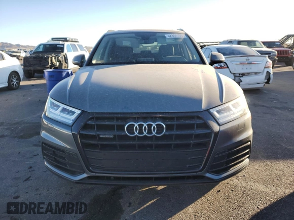 2020 Audi Q5 Premium Plus with VIN WA1BNAFY5L2024035, listed as a Copart auction lot 42304105 with 43,564 mi miles and Salvage Title. Bid and sale history available at carsss.com. Image 5.