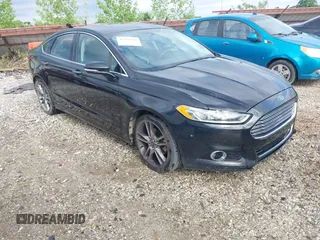 2013 Ford Fusion Titanium with VIN 3FA6P0K95DR153437, listed as a IAAI auction lot 42334754 with 139,623 mi miles and . Bid and sale history available at DreamBid. Image 1.