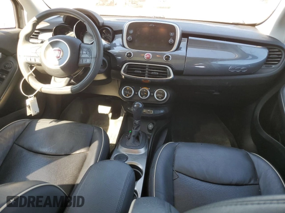 2018 FIAT 500X Lounge with VIN ZFBCFXDB5JP664130, listed as a Copart auction lot 73784574 with 67,160 mi miles and Salvage title. Bid and sale history available at DreamBid. Image 8.