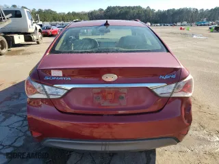 2014 Hyundai Sonata Hybrid with VIN KMHEC4A40EA110159, listed as a Copart auction lot 86592714 with 168,199 mi miles and Salvage Title. Bid and sale history available at carsss.com. Image 6.