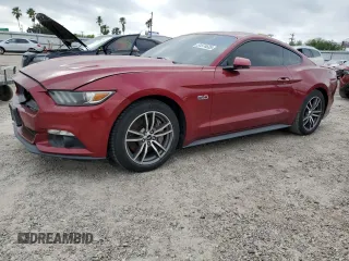 2015 Ford Mustang GT z VIN 1FA6P8CF9F5304482, wystawiony jako Copart lot #51574635 z przebiegiem 81 661 mil mil oraz Szkody całkowita. Historia ofert i sprzedaży dostępna na DreamBid. Obrazek 1.