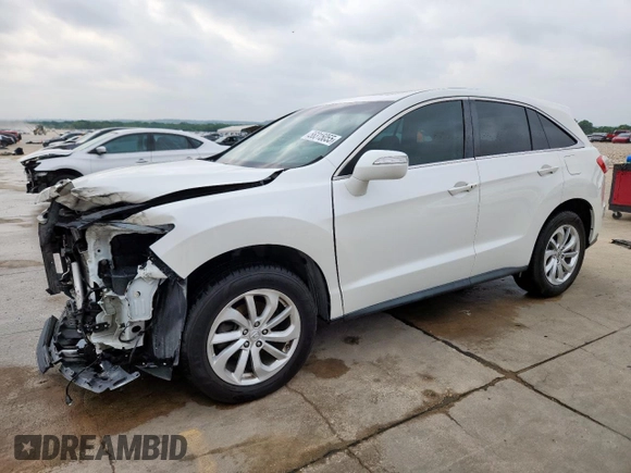 2016 Acura RDX Technology with VIN 5J8TB3H56GL017923, listed as a Copart auction lot 56315055 with 119,239 mi miles and Salvage title. Bid and sale history available at DreamBid. Image 1.