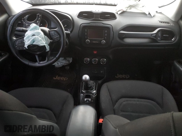 2017 Jeep Renegade Altitude with VIN ZACCJABH0HPG05936, listed as a Copart auction lot 86924814 with Not provided miles and Salvage title. Bid and sale history available at DreamBid. Image 8.