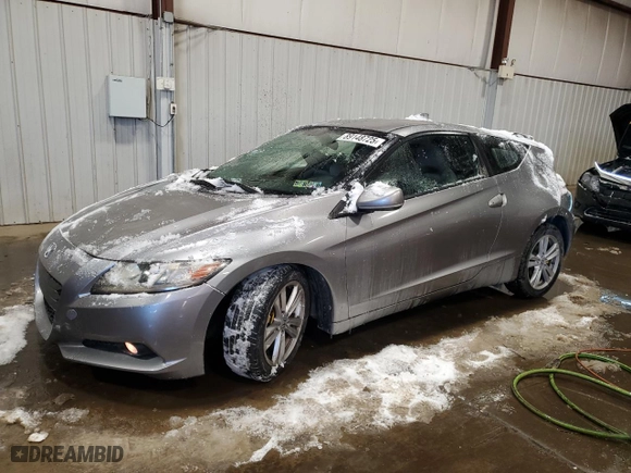 2011 Honda CR-Z EX with VIN JHMZF1C61BS004530, listed as a Copart auction lot 89148725 with 127,392 mi miles and Salvage Title. Bid and sale history available at carsss.com. Image 1.