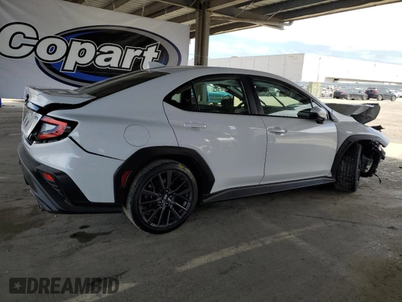 2023 Subaru WRX Premium z VIN JF1VBAF60P9812766, wystawiony jako Copart lot #55696695 z przebiegiem 25 894 mil mil oraz Szkoda całkowita • Salvage title. Historia ofert i sprzedaży dostępna na DreamBid. Obrazek 3.