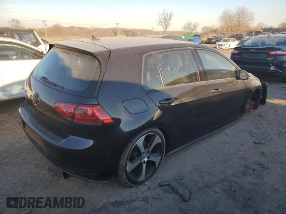 2016 Volkswagen Golf GTI SE with VIN 3VW4T7AU3GM020783, listed as a Copart auction lot 72877352 with 103,467 mi miles. Bid and sale history available at carsss.com. Image 3.