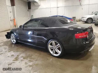 2012 Audi S5 Prestige with VIN WAUVGAFH2CN004687, listed as a Copart auction lot 53560325 with 61,976 mi miles and Salvage Title. Bid and sale history available at carsss.com. Image 2.