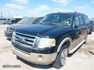 2007 Ford Expedition EL Eddie Bauer with VIN 1FMFK17547LA63554, listed as a IAAI auction lot 41956592 with 197,962 mi miles. Bid and sale history available at carsss.com. Image 2.