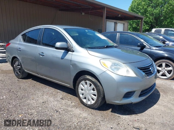 2012 Nissan Versa SL with VIN 3N1CN7AP9CL898644, listed as a IAAI auction lot 41971265 with 1 mi miles. Bid and sale history available at carsss.com. Image 1.