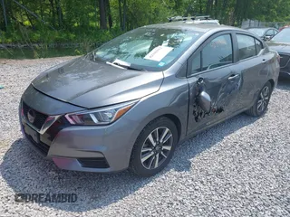 2021 Nissan Versa SV with VIN 3N1CN8EV0ML862146, listed as a IAAI auction lot 42399392 with 75,749 mi miles and . Bid and sale history available at DreamBid. Image 2.