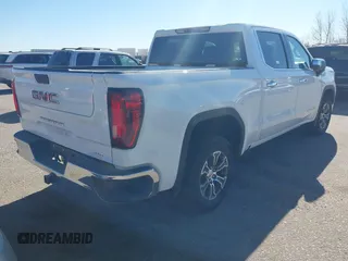 2024 GMC Sierra 1500 SLT with VIN 1GTPHDEDXRZ301250, listed as a IAAI auction lot 41445090 with 16,551 mi miles and . Bid and sale history available at DreamBid. Image 4.