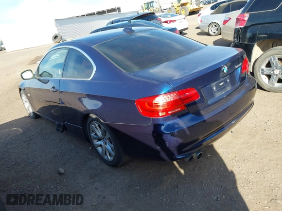 2012 BMW 3 Series 328i with VIN WBAKE5C59CJ106408, listed as a IAAI auction lot 42089041 with 137,009 mi miles and . Bid and sale history available at carsss.com. Image 3.