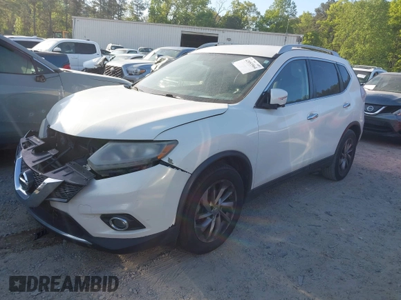 2014 Nissan Rogue SV with VIN 5N1AT2MT7EC751433, listed as a IAAI auction lot 42053564 with 207,476 mi miles and . Bid and sale history available at DreamBid. Image 17.