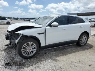 2019 Jaguar F-Pace 25t Prestige z VIN SADCK2FXXKA353600, wystawiony jako Copart lot #54494085 z przebiegiem 92 291 mil mil oraz Czysty tytuł • Clean title. Historia ofert i sprzedaży dostępna na DreamBid. Obrazek 1.