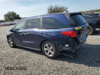 2020 Honda Odyssey EX with VIN 5FNRL6H57LB017398, listed as a Copart auction lot 64489775 with 50,588 mi miles and Salvage title. Bid and sale history available at DreamBid. Image 2.