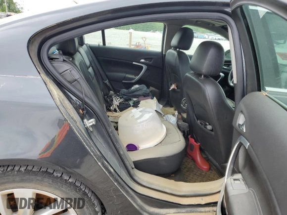 2014 Buick Regal with VIN 2G4GK5EX1E9215732, listed as a Copart auction lot 53346335 with 115,297 mi miles and Salvage title. Bid and sale history available at DreamBid. Image 10.