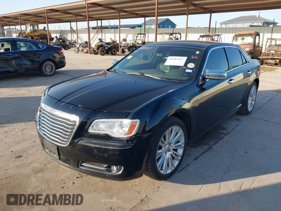 2011 Chrysler 300 with VIN 2C3CA6CT8BH595198, listed as a IAAI auction lot 41983417 with 182,067 mi miles. Bid and sale history available at carsss.com. Image 2.