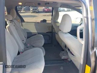 2011 Toyota Sienna LE AAS with VIN 5TDKK3DC9BS100414, listed as a IAAI auction lot 41901835 with 186,634 mi miles and . Bid and sale history available at DreamBid. Image 8.
