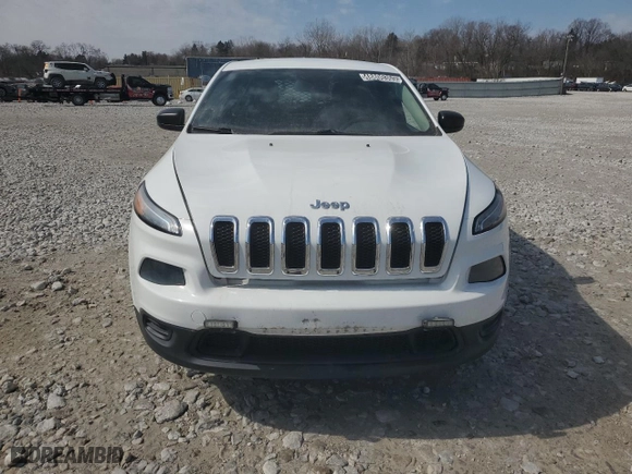 2014 Jeep Cherokee Sport with VIN 1C4PJMAB9EW301387, listed as a Copart auction lot 48800365 with 103,138 mi miles and Clean Title. Bid and sale history available at carsss.com. Image 5.