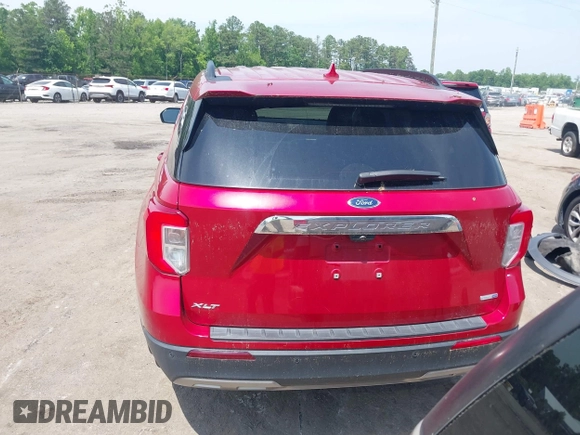 2020 Ford Explorer XLT z VIN 1FMSK8DH8LGC87225, wystawiony jako IAAI lot #42295557 z przebiegiem 110 237 mil mil oraz . Historia ofert i sprzedaży dostępna na DreamBid. Obrazek 16.
