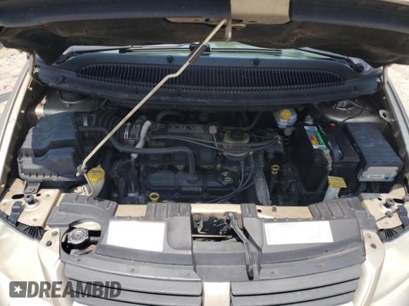 2005 Dodge Caravan SE с VIN 2D4GP24RX5R360598, выставлен на аукционе Copart как лот 60288075 с пробегом 126 609 миль миль и На запчасти • Non repairable. История ставок и продаж доступна на DreamBid. Изображение 12.