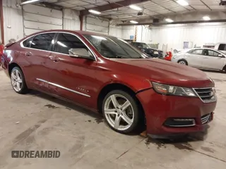 2016 Chevrolet Impala LTZ with VIN 1G1145S34GU161752, listed as a IAAI auction lot 41932316 with 163,974 mi miles. Bid and sale history available at carsss.com. Image 1.