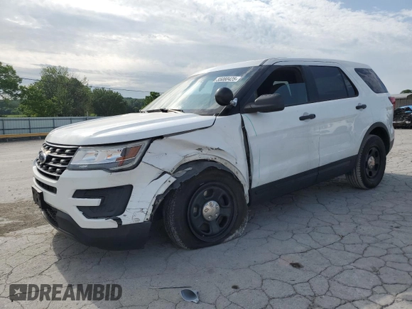 2017 Ford Police Interceptor Utility z VIN 1FM5K8AR7HGD65253, wystawiony jako Copart lot #55080425 z przebiegiem 181 397 mil mil oraz Szkoda całkowita • Salvage title. Historia ofert i sprzedaży dostępna na DreamBid. Obrazek 1.