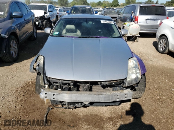 2004 Nissan 350Z Touring with VIN JN1AZ34D64T151960, listed as a Copart auction lot 69607824 with 106,607 mi miles and Salvage Title. Bid and sale history available at carsss.com. Image 5.