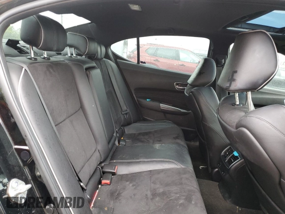 2018 Acura TLX Advance with VIN 19UUB3F82JA800564, listed as a Copart auction lot 58176705 with Not provided miles and Salvage title. Bid and sale history available at DreamBid. Image 10.