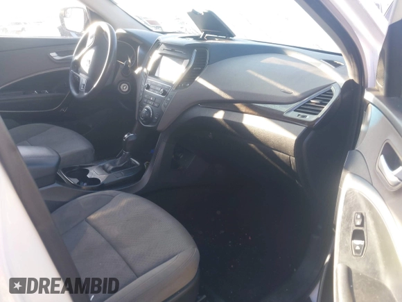 2017 Hyundai Santa Fe Sport 2.4L with VIN 5NMZU3LB9HH010581, listed as a IAAI auction lot 41758130 with 117,526 mi miles. Bid and sale history available at carsss.com. Image 5.