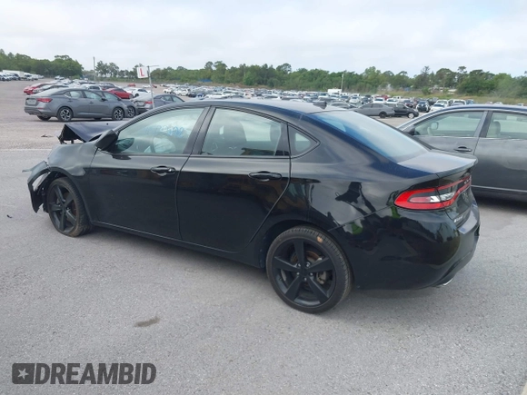 2015 Dodge Dart SXT with VIN 1C3CDFBB7FD276250, listed as a IAAI auction lot 41500698 with 53,325 mi miles. Bid and sale history available at carsss.com. Image 3.
