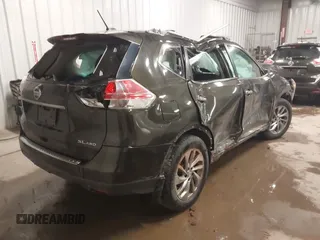 2015 Nissan Rogue SV with VIN 5N1AT2MV1FC901930, listed as a IAAI auction lot 41596966 with 116,083 mi miles. Bid and sale history available at carsss.com. Image 4.