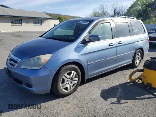 2006 Honda Odyssey EX-L with VIN 5FNRL387X6B032224, listed as a Copart auction lot 54704905 with 190,440 mi miles and Salvage Title. Bid and sale history available at carsss.com. Image 1.