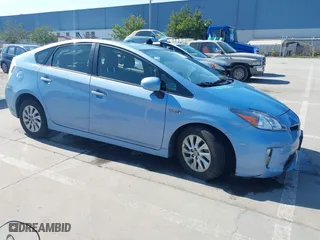 2014 Toyota Prius Plug-In with VIN JTDKN3DPXE3059226, listed as a IAAI auction lot 41767037 with 95,320 mi miles. Bid and sale history available at carsss.com. Image 1.