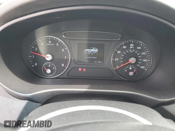 2020 Kia Sorento L with VIN 5XYPG4A32LG658895, listed as a Copart auction lot 52853975 with 51,142 mi miles and Salvage Title. Bid and sale history available at carsss.com. Image 9.