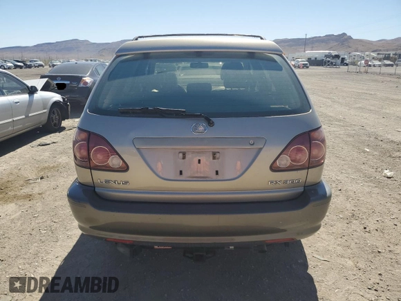 1999 Lexus RX 300 z VIN JT6GF10U7X0036274, wystawiony jako Copart lot #57787864 z przebiegiem 211 369 mil mil oraz Szkoda całkowita • Salvage title. Historia ofert i sprzedaży dostępna na DreamBid. Obrazek 6.