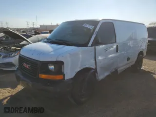 2006 GMC Savana Cargo Van with VIN 1GTFG15X961171835, listed as a Copart auction lot 69777534 with 227,545 mi miles and Salvage Title. Bid and sale history available at carsss.com. Image 1.