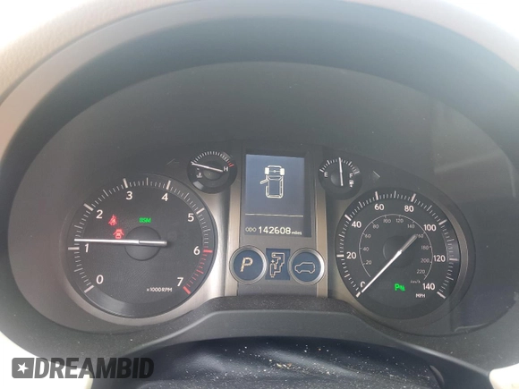 2014 Lexus GX with VIN JTJBM7FXXE5086922, listed as a Copart auction lot 53870665 with 142,608 mi miles and Salvage Title. Bid and sale history available at carsss.com. Image 9.